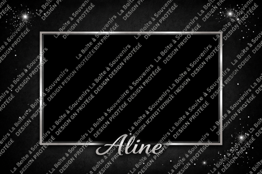 Cadre Photobooth Anniversaire 20 ans Aline sur arras