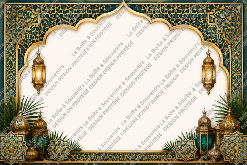 Cadre oriental Location photobooth 