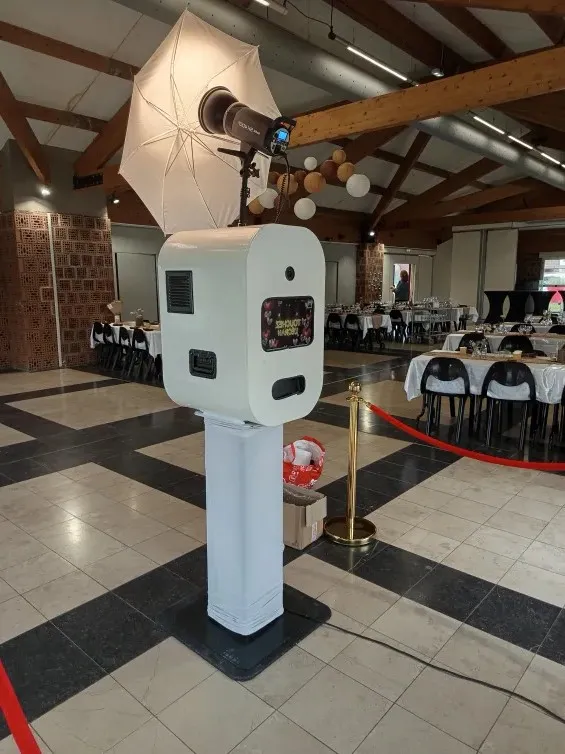 Location borne selfie entreprise événement Arras